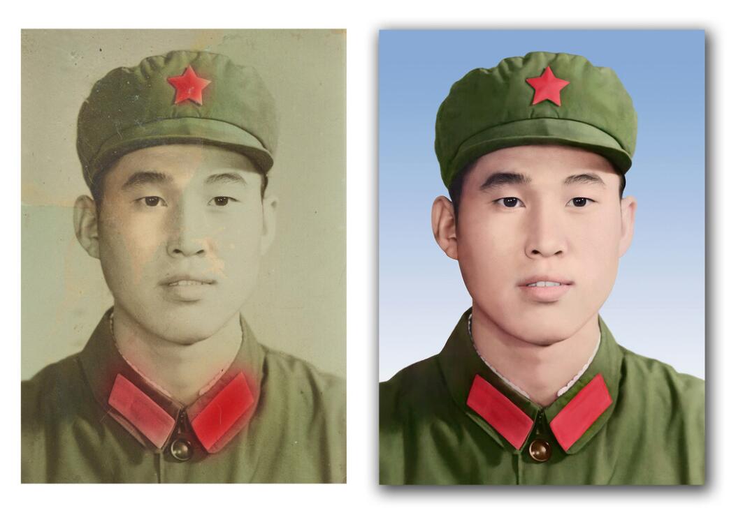 延寿破损照片修复-18